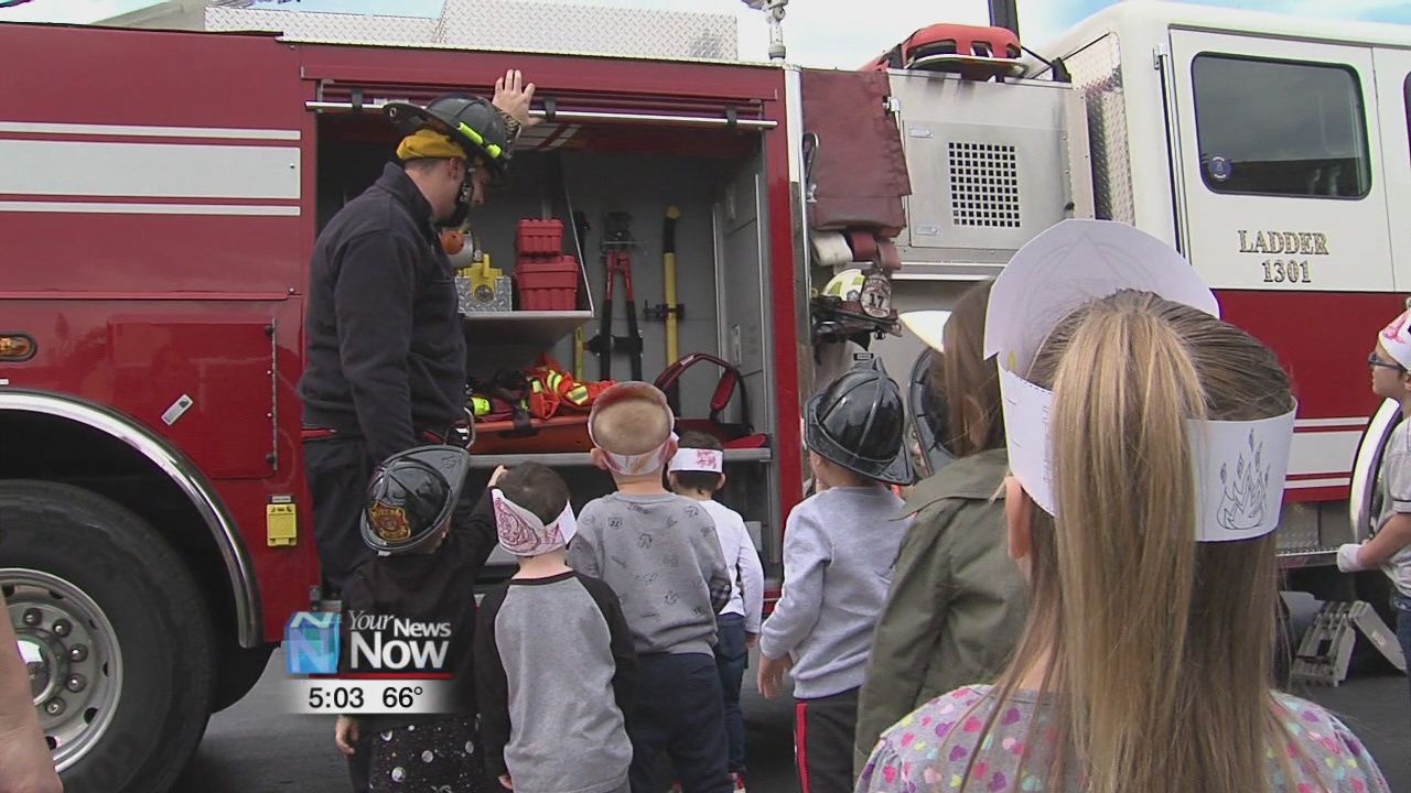 Fire Prevention Week teaches kids about fire escape plans